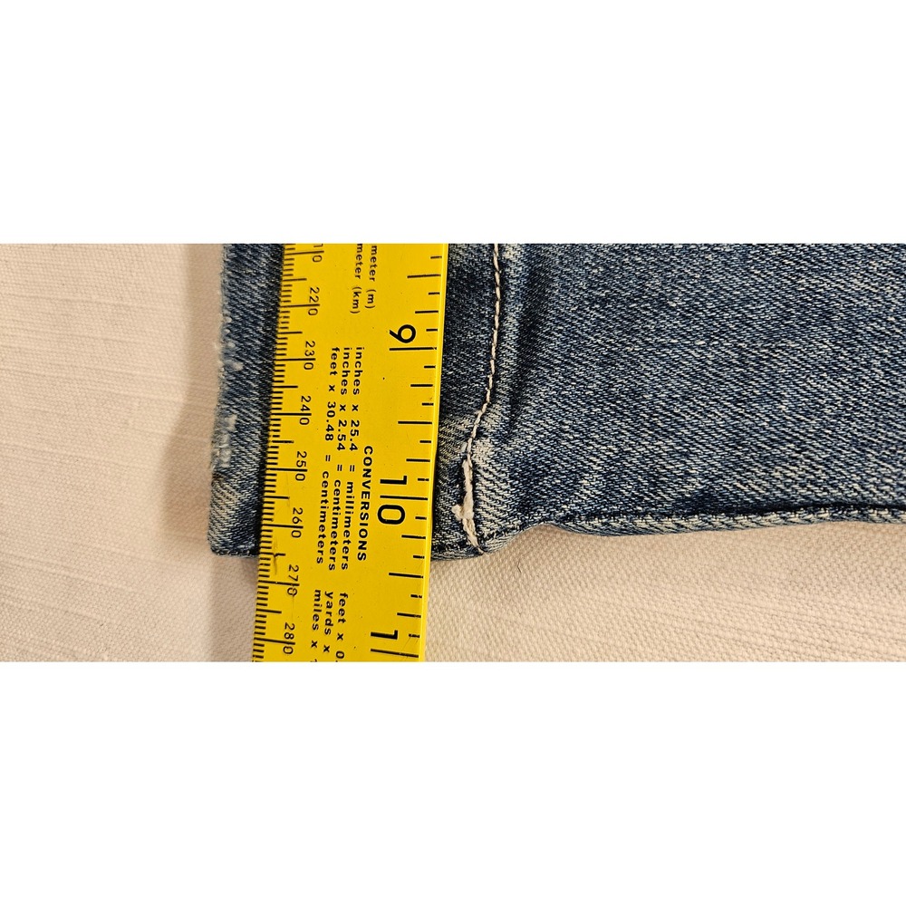 Wrangler Retro Medium Wash Flare Leg Denim Jeans 112336733 Womens 30x32 - Picture 4 of 6